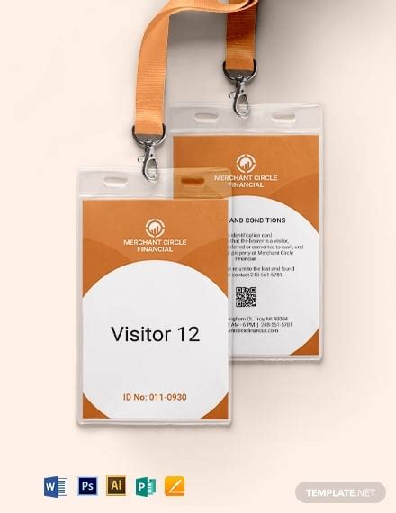 8+ Visitor ID Card Templates .
